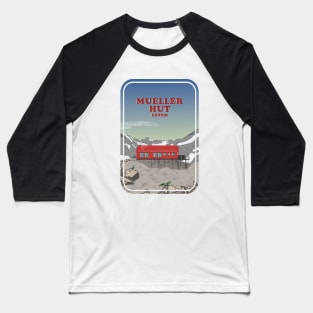 Mueller Hut New Zealand Baseball T-Shirt